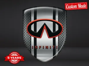 Infiniti Adesivi Logo Custom Pro Max Resiliente Elegante Layout